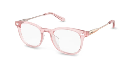 The Reese - Pink Clear Acetate Rose Gold Metal - Thumbnail1 - Pair Eyewear