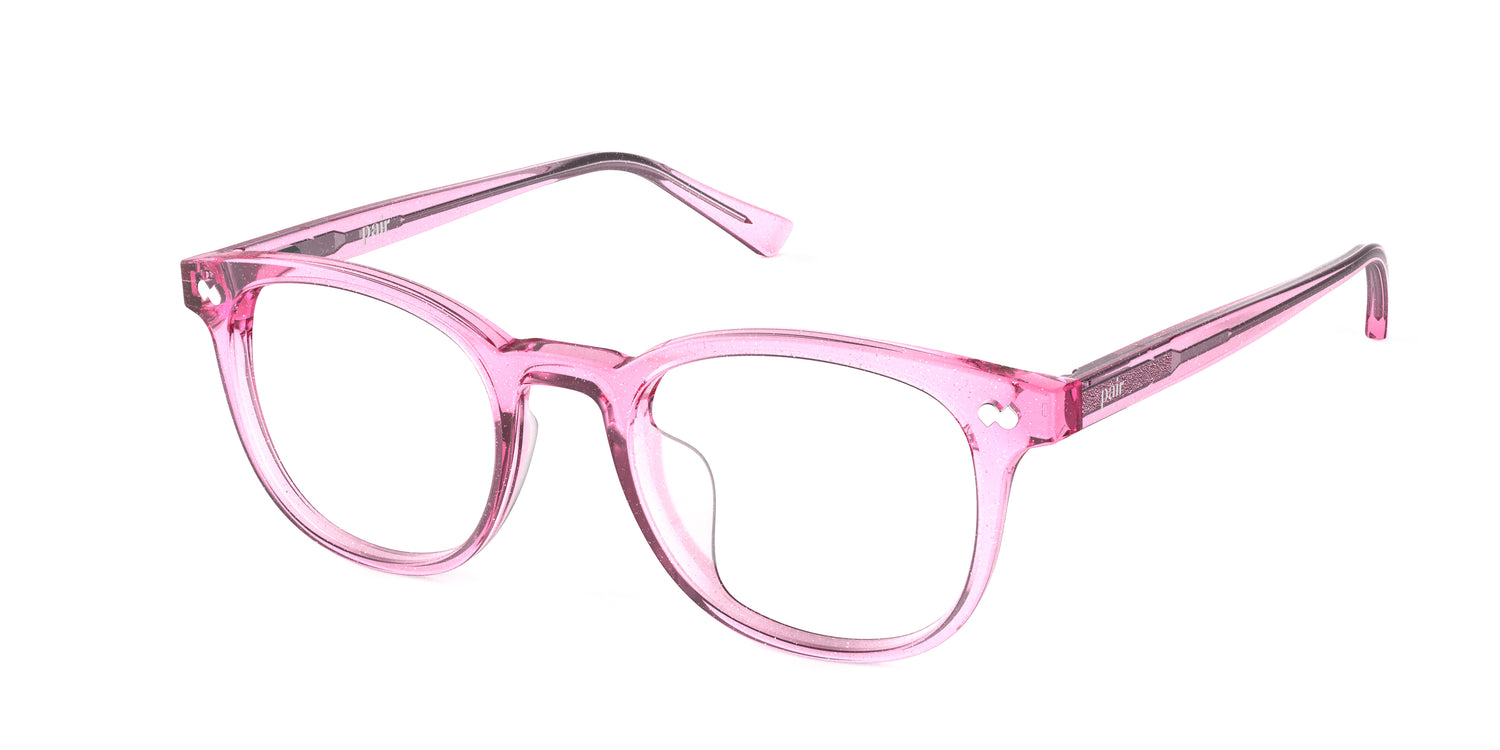 The Reese - Pink Glitter Clear - Carousel3 - Pair Eyewear