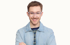The Reese - Lensless - LifeStyle Thumbnail 1 - Pair Eyewear