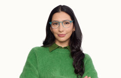 The Soto - Seafoam Clear - LifeStyle Thumbnail1 - Pair Eyewear
