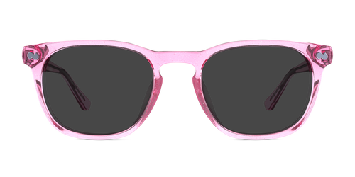 The Twain - Pink Glitter Clear Sun - Pair Eyewear