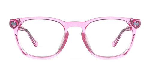 The Twain - Pink Glitter Clear - Pair Eyewear
