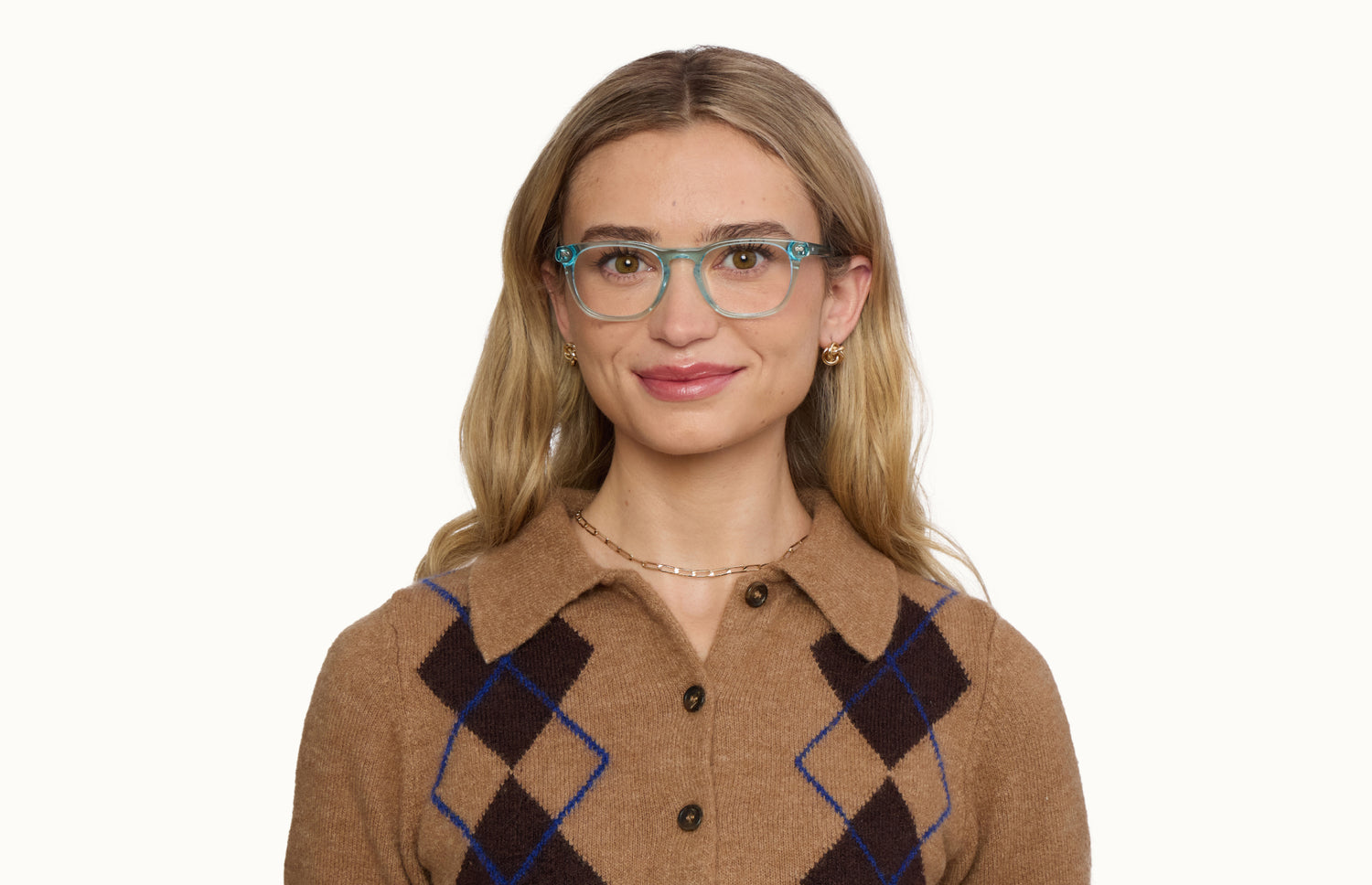 The Twain - Seafoam Clear - LifeStyle1 - Pair Eyewear