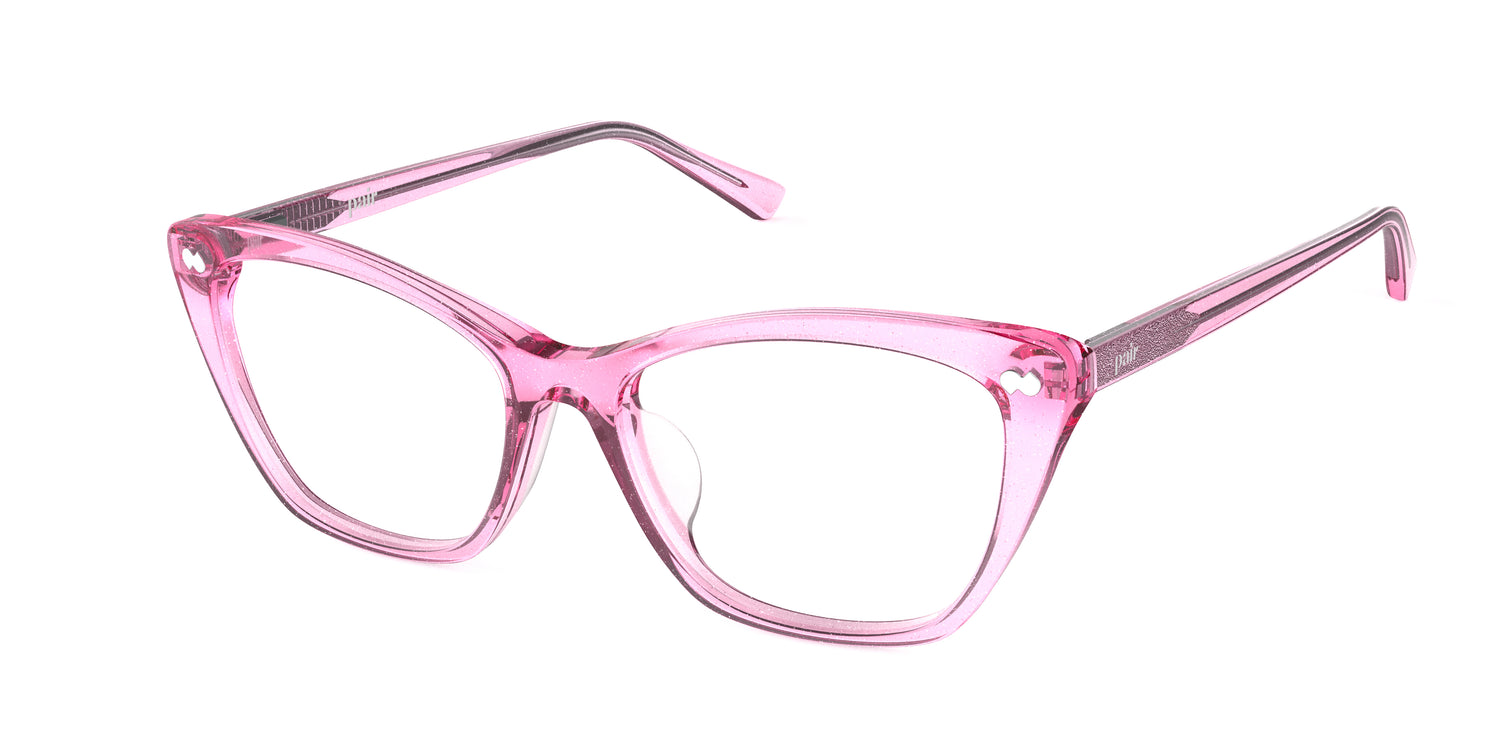 The Wanda - Pink Glitter Clear - Carousel3 - Pair Eyewear