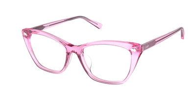 The Wanda - Pink Glitter Clear - Thumbnail3 - Pair Eyewear