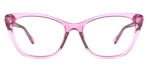 The Wanda - Pink Glitter Clear - Pair Eyewear