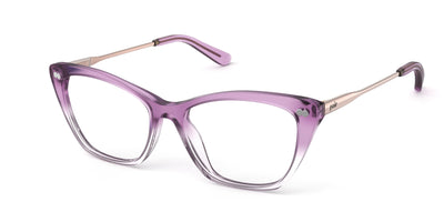 The Wanda - Violet Pearlized Gradient Acetate Rose Gold Metal - Thumbnail1 - Pair Eyewear