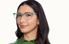 The Wanda - Mixed Material - Lensless - LifeStyle Thumbnail 2 - Pair Eyewear