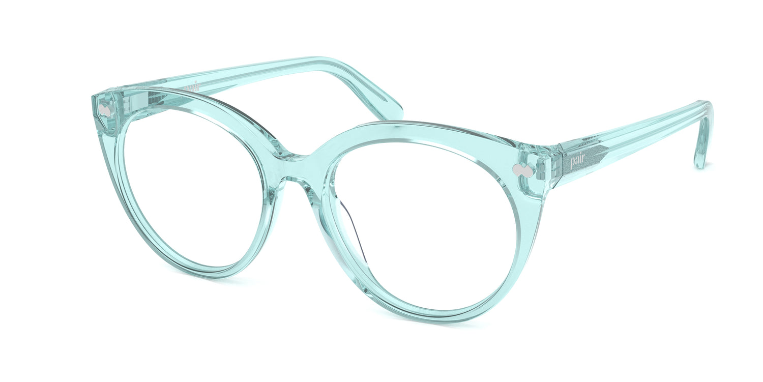 The Zuri - Seafoam Clear - Carousel2 - Pair Eyewear
