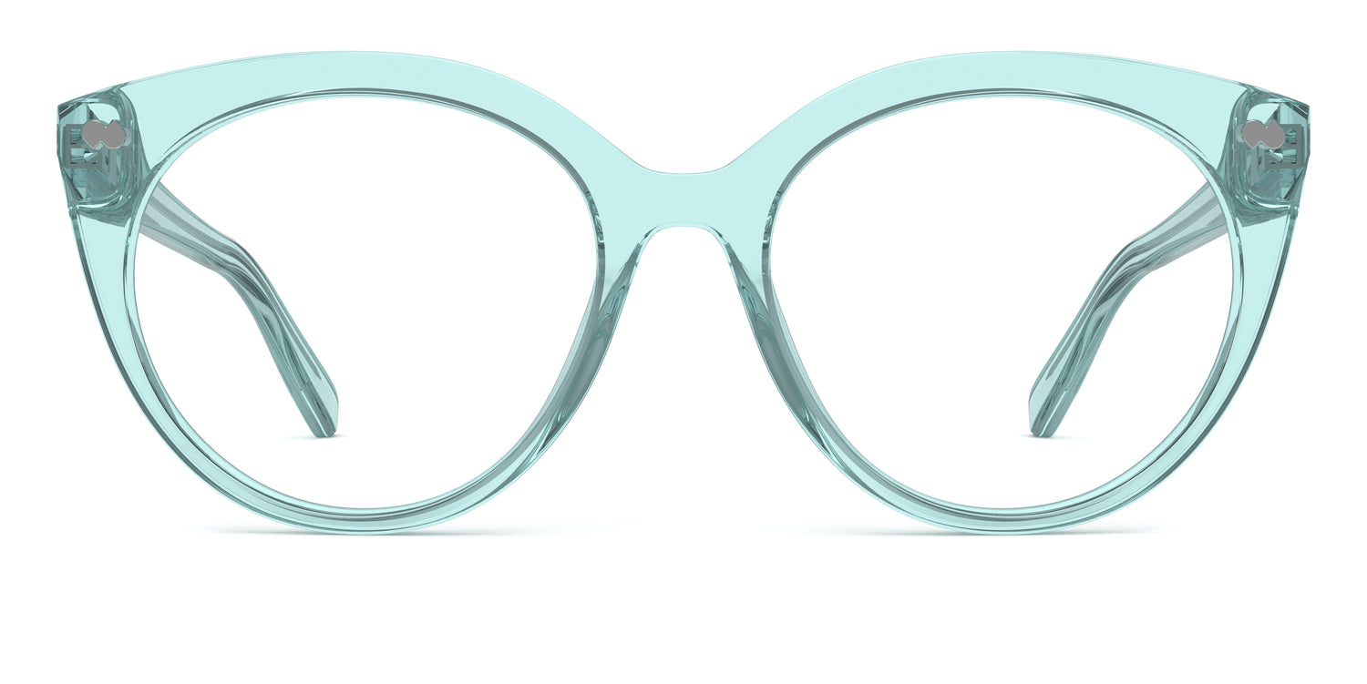 The Zuri - Seafoam Clear - Carousel1 - Pair Eyewear