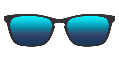 The Polarized Blue Reflective Sun Top - Front Top Thumbnail - Pair Eyewear