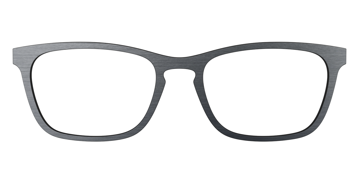 The Brushed Nickel - Front Top Image - Pair Eyewear