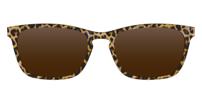 The Polarized Cheetah Spots Sun Top - Front Top Thumbnail - Pair Eyewear
