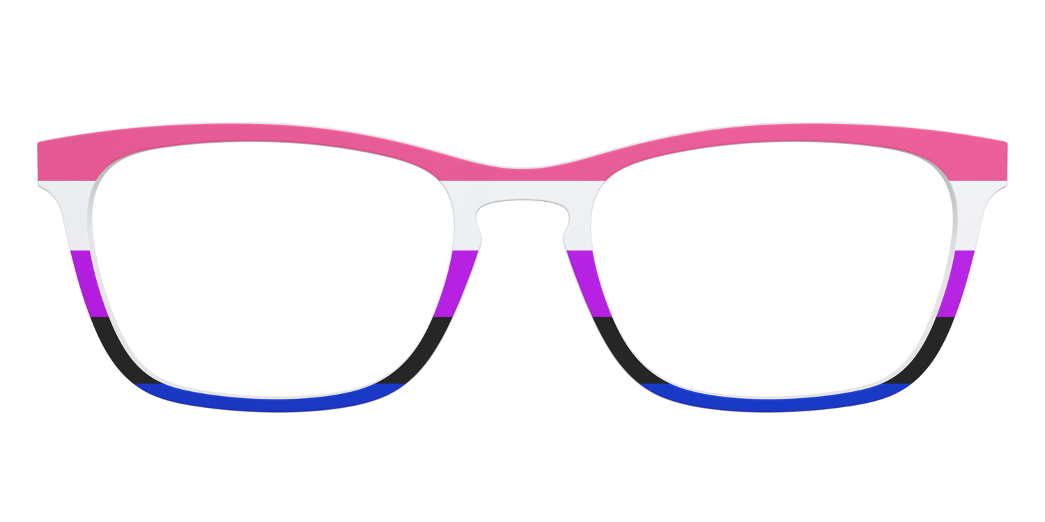 The Genderfluid Flag - Front Top Image - Pair Eyewear