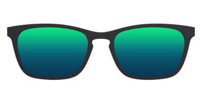 The Polarized Green Reflective Sun Top - Front Top Thumbnail - Pair Eyewear