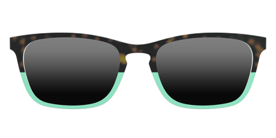 The Polarized Matcha Split Sun Top - Front Top Thumbnail - Pair Eyewear