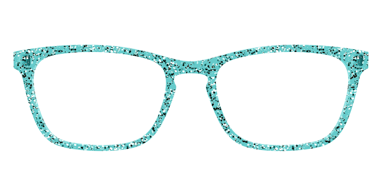 The Mint Sparkle - Front Top Image - Pair Eyewear