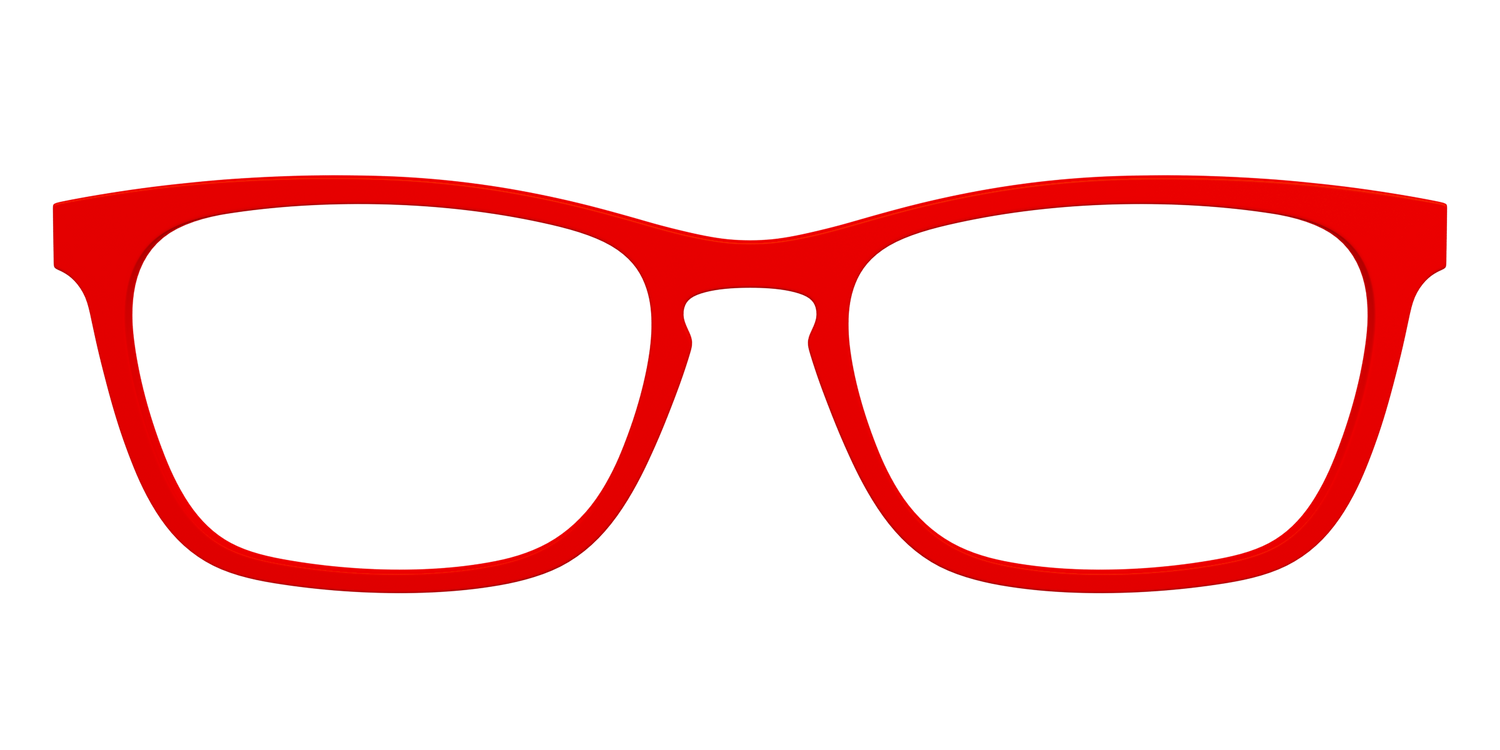 The Red - Front Top Image - Pair Eyewear