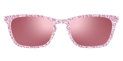 The Polarized Rose Gold Sparkle Sun Top - Front Top Thumbnail - Pair Eyewear