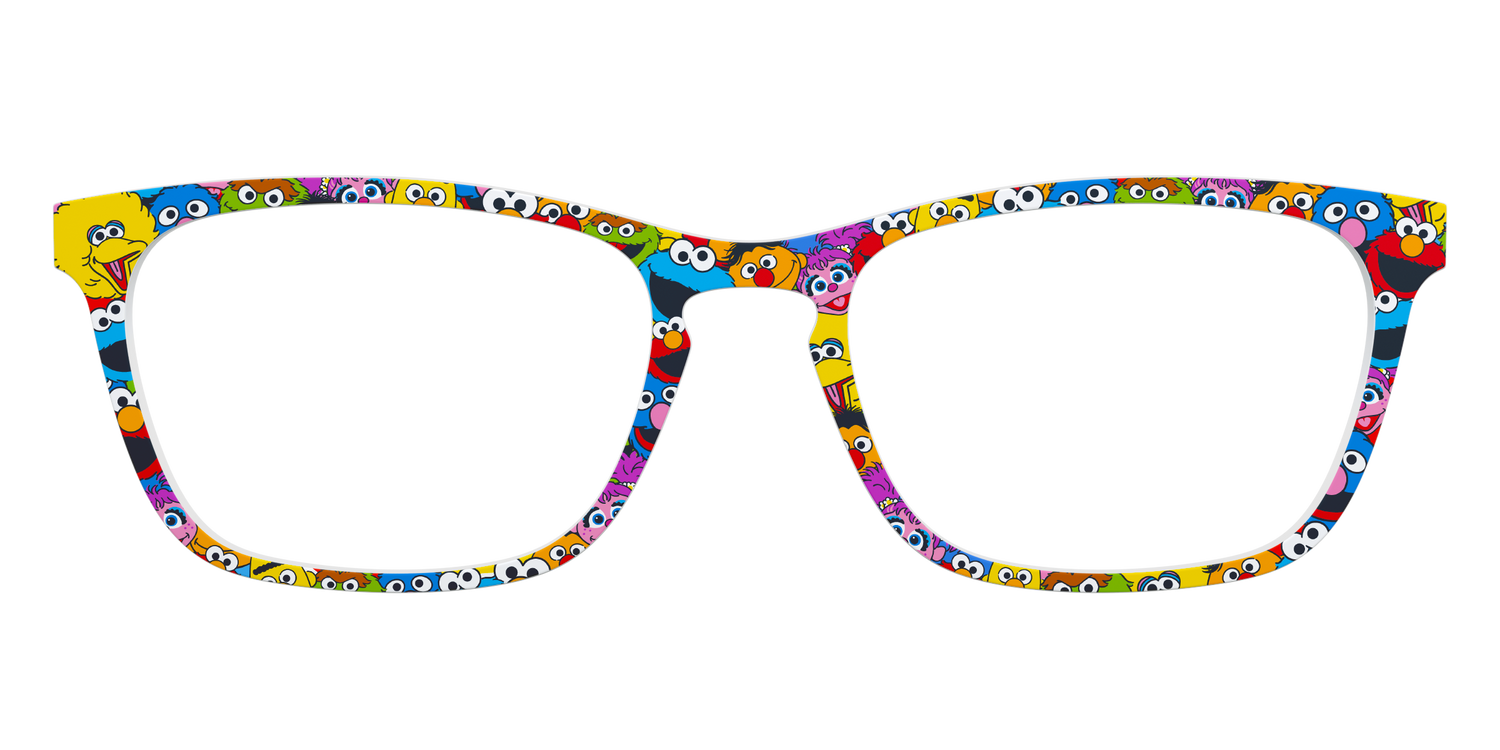 The Sesame Family - Front Top Image - Pair Eyewear
