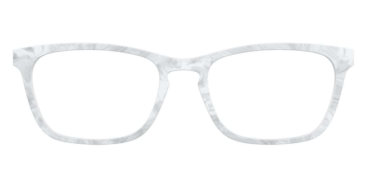 The White Pearlescent - Front Top Image - Pair Eyewear