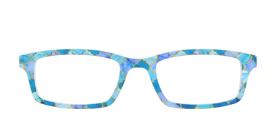 The Aqua Tiles - Front Top Thumbnail - Pair Eyewear