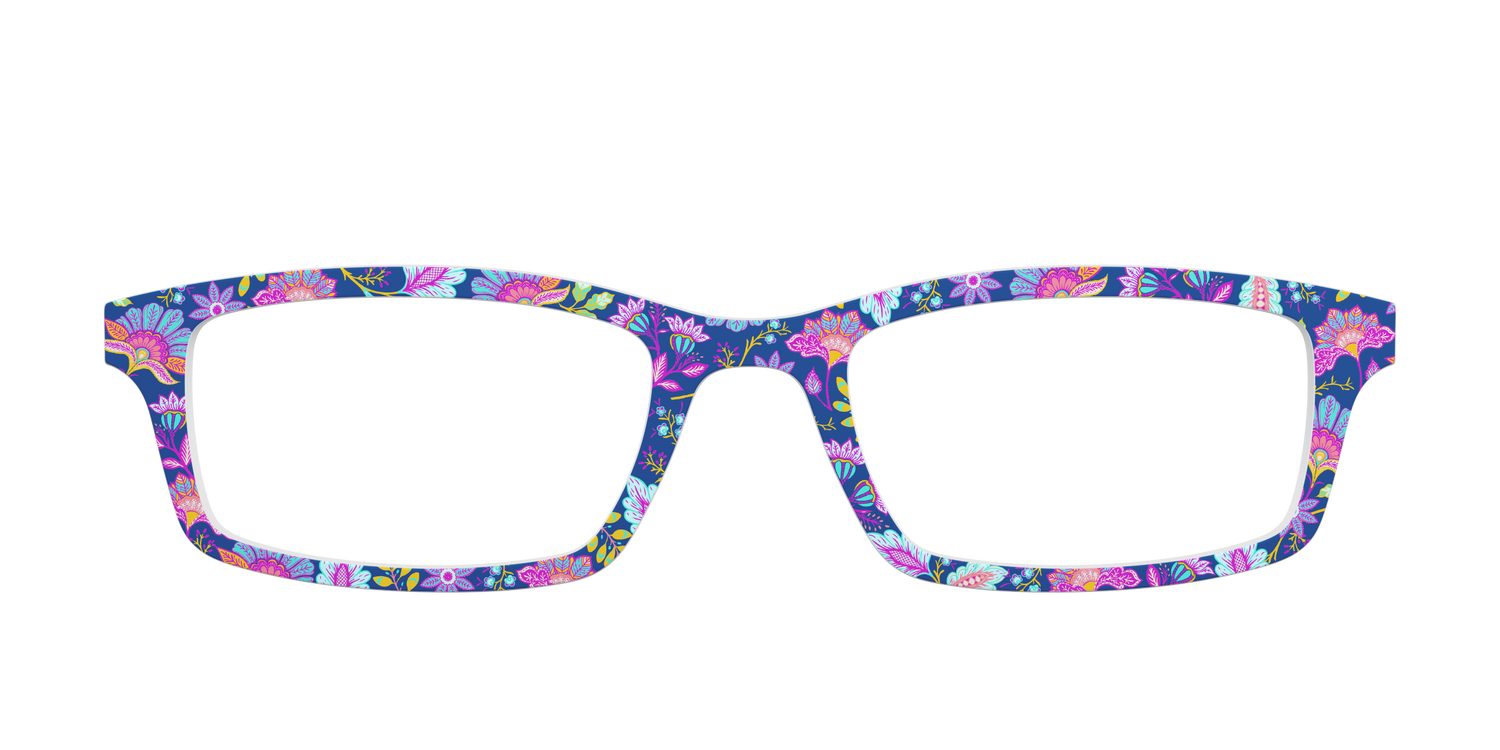 The Berry Indie Floral - Front Top Image - Pair Eyewear