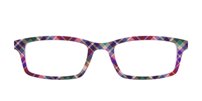 The Berry Plaid - Front Top Thumbnail - Pair Eyewear