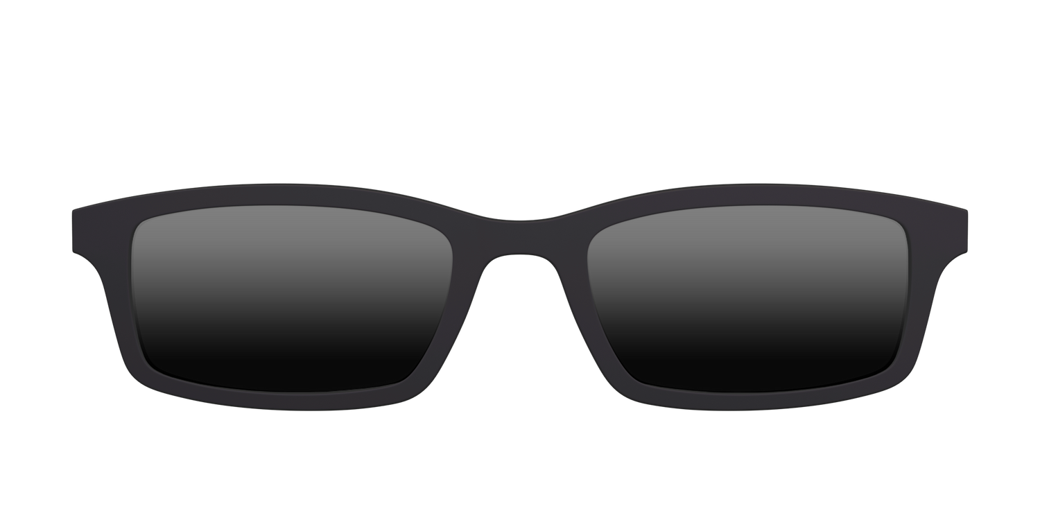 The Polarized Black Sun Top - Front Top Image - Pair Eyewear