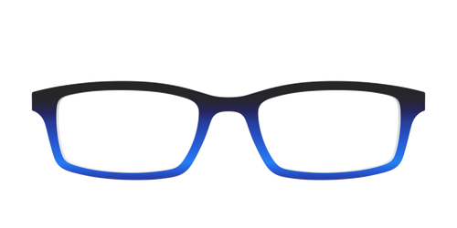 The Black to Blueberry Gradient - Pair Eyewear