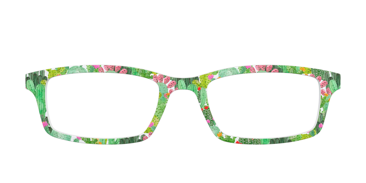 The Cactus Floral - Front Top Image - Pair Eyewear