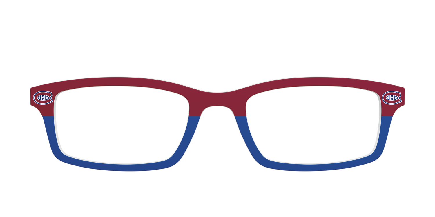The Canadiens® Split - Front Top Image - Pair Eyewear