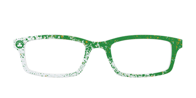 Celtics Splatter - Front Top Thumbnail - Pair Eyewear