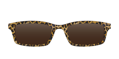 The Polarized Cheetah Spots Sun Top - Front Top Thumbnail - Pair Eyewear
