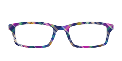 The Cozy Plaid - Front Top Thumbnail - Pair Eyewear