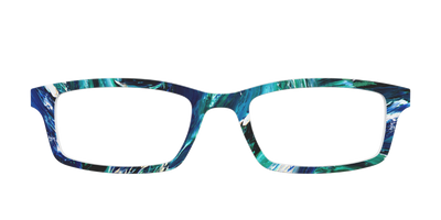 The Deep Sea Brushstrokes - Front Top Thumbnail - Pair Eyewear