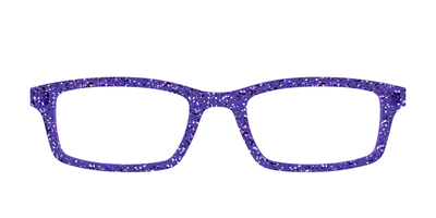 The Electric Purple Sparkle - Front Top Thumbnail - Pair Eyewear