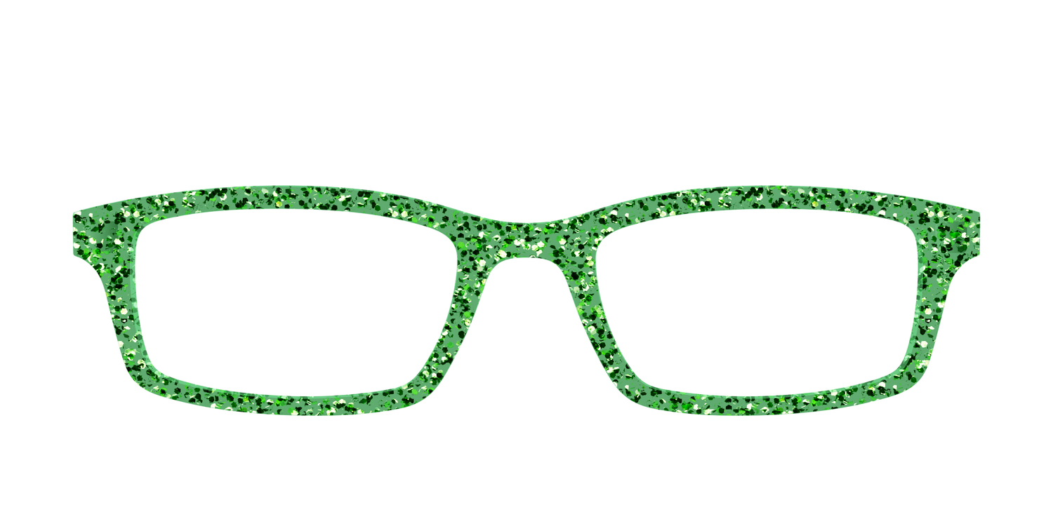 The Emerald Sparkle - Front Top Image - Pair Eyewear