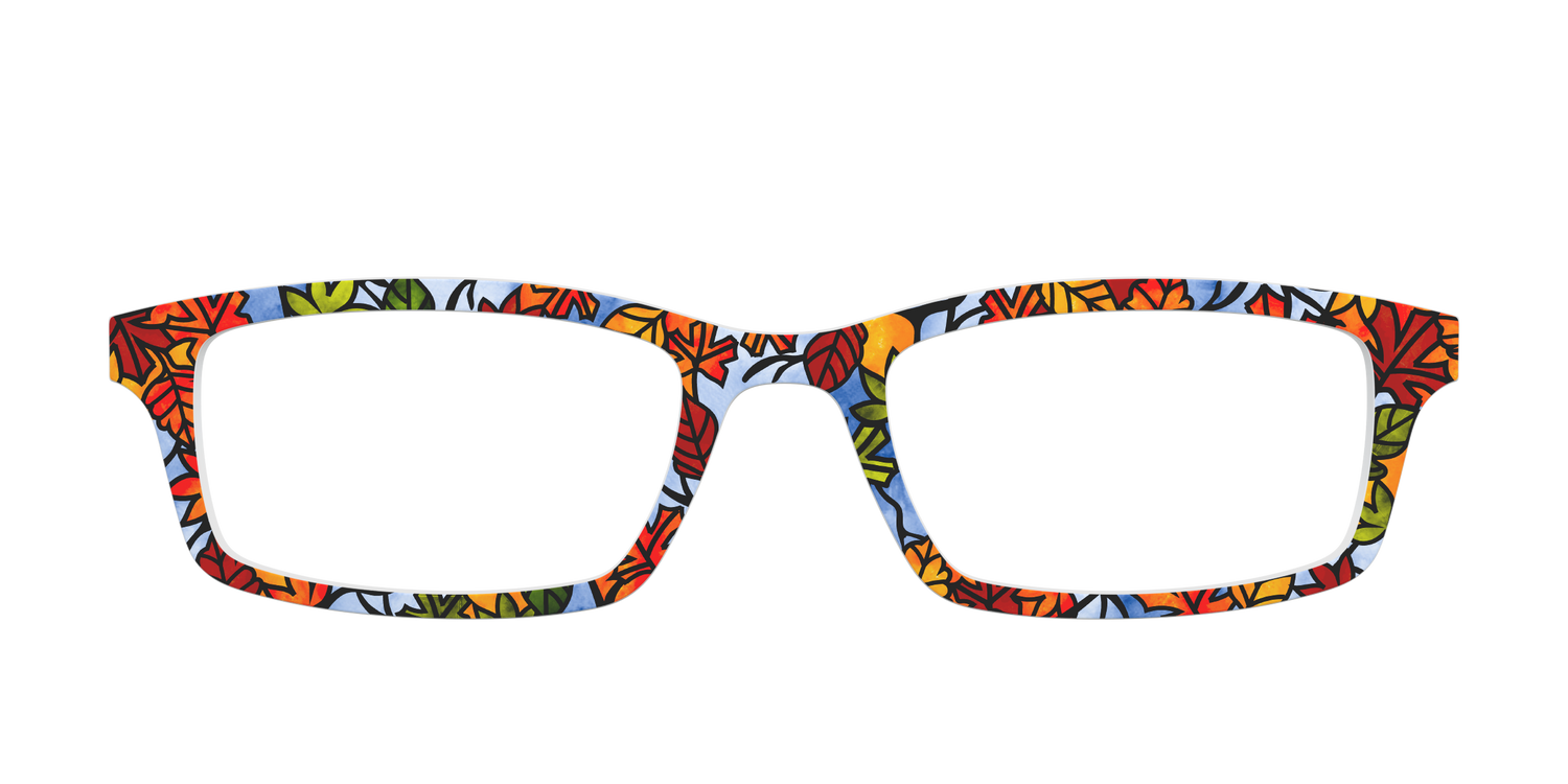 The Fall Stained Glass - Front Top Image - Pair Eyewear