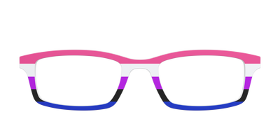 The Genderfluid Flag - Front Top Thumbnail - Pair Eyewear