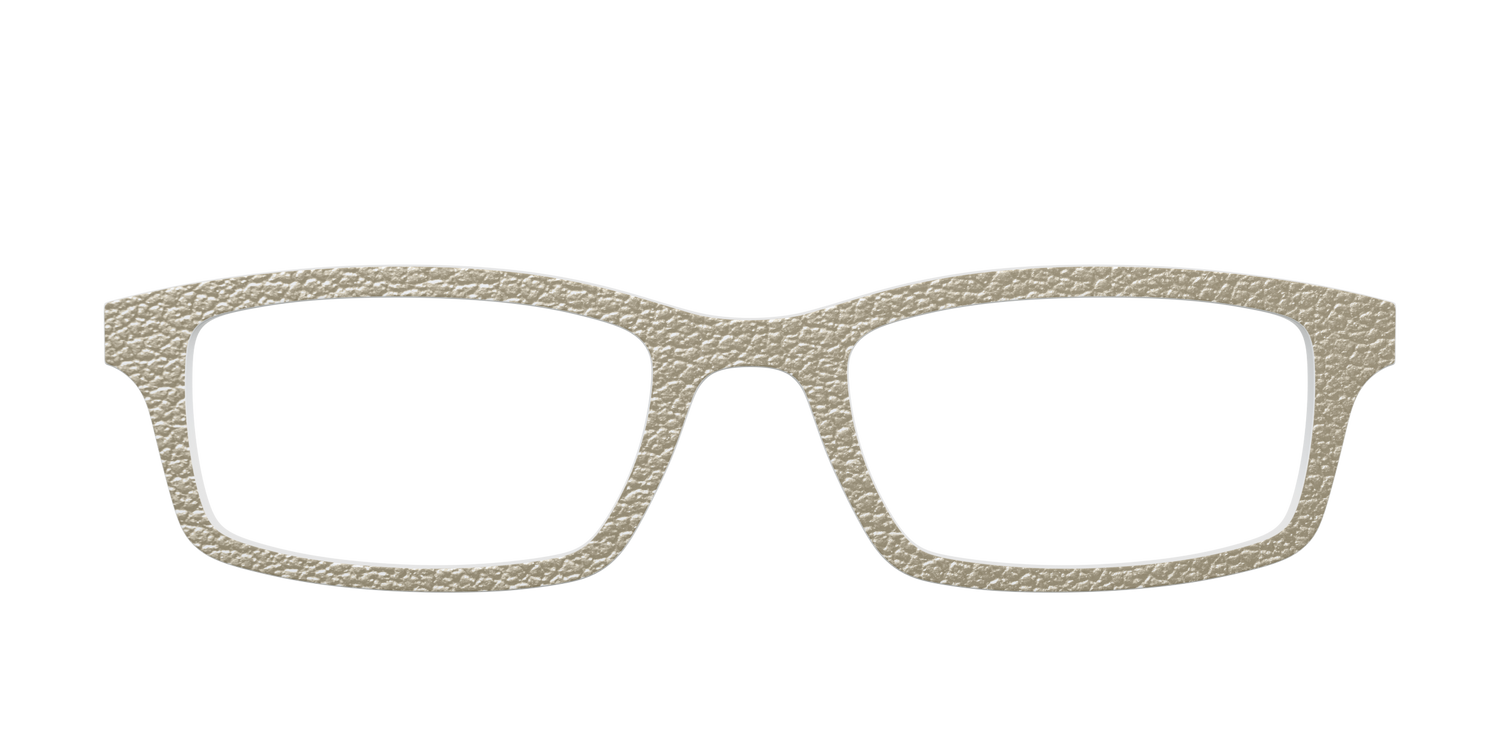The Gold Leather - Front Top Image - Pair Eyewear