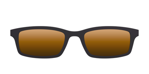 The Polarized Gold Reflective Sun Top - Pair Eyewear