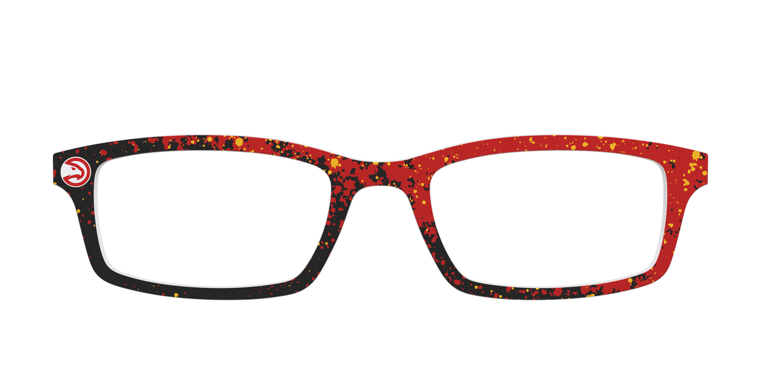The Hawks Splatter - Front Top Image - Pair Eyewear