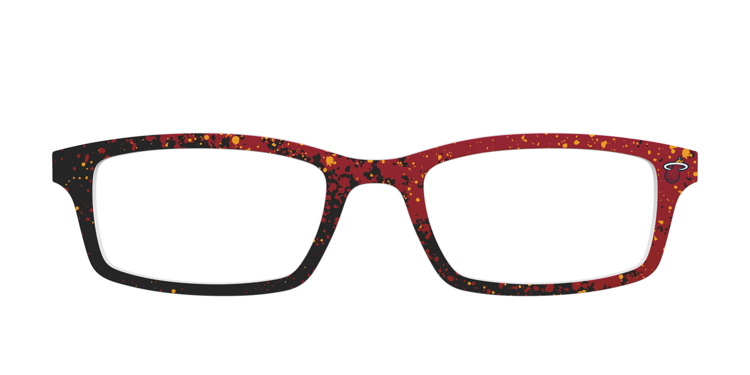 The Heat Splatter - Front Top Image - Pair Eyewear
