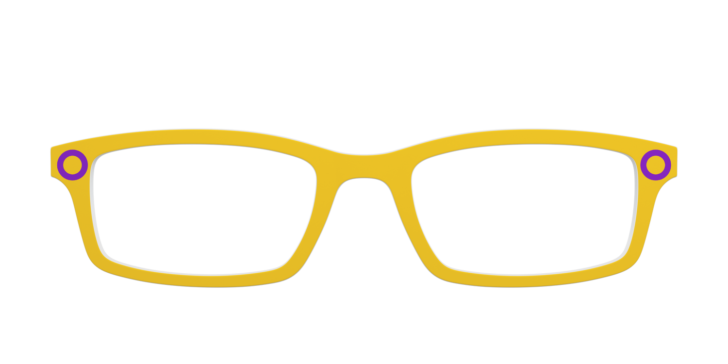 The Intersex Flag - Front Top Image - Pair Eyewear