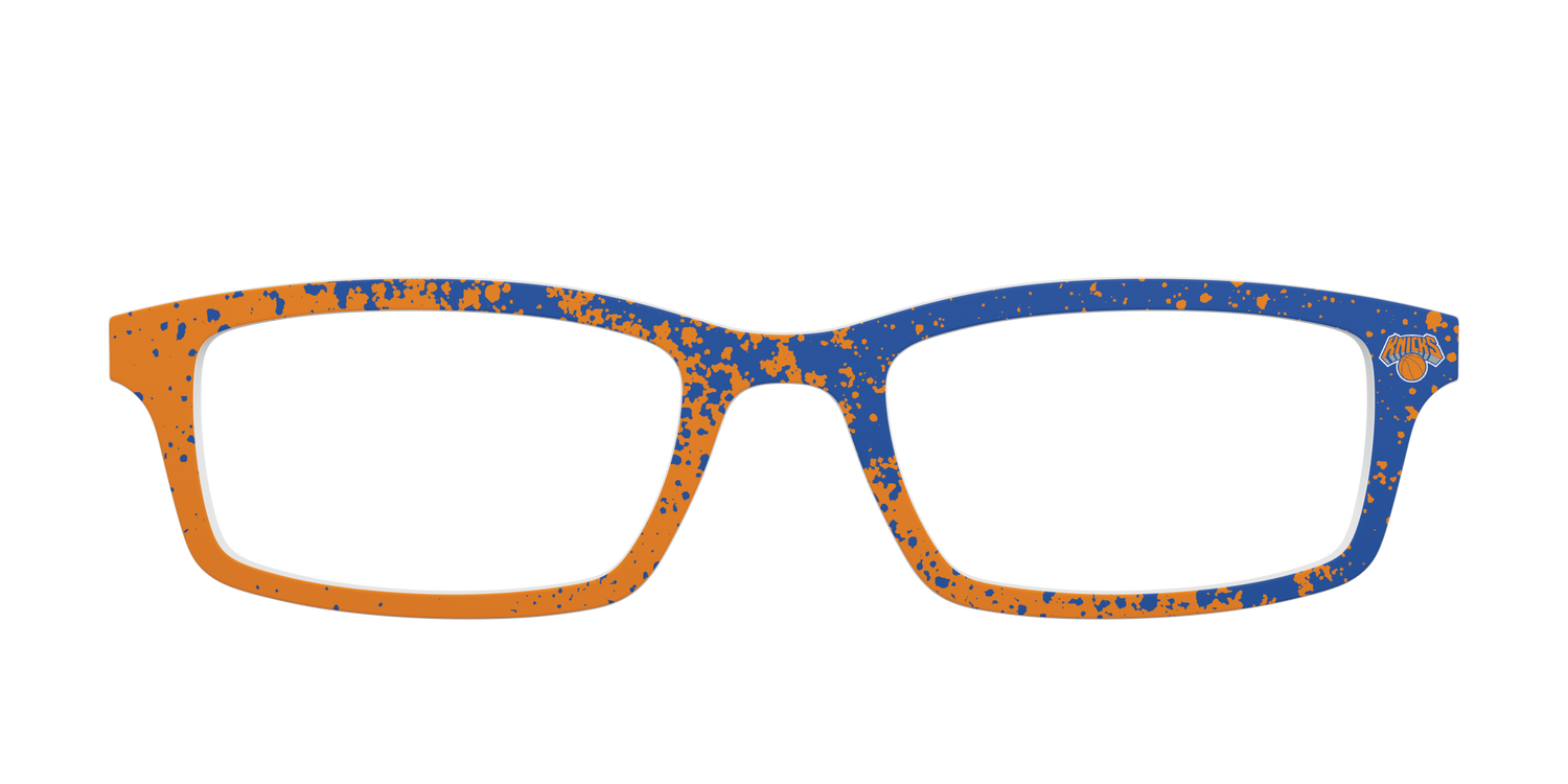 The Knicks Splatter - Front Top Image - Pair Eyewear