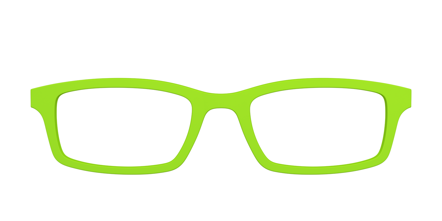 The Lime Green - Front Top Image - Pair Eyewear