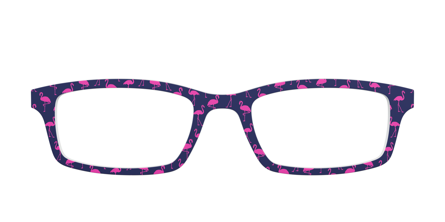 The Navy Flamingos - Front Top Image - Pair Eyewear