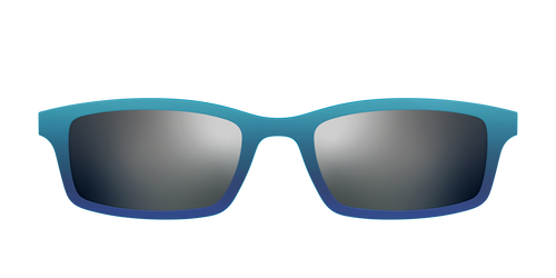 The Polarized Ocean Blue Sun Top - Pair Eyewear