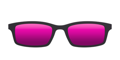 The Polarized Pink Reflective Sun Top - Front Top Thumbnail - Pair Eyewear